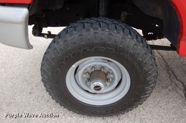 image for item DH8959 1996 Ford F350 XL  brush fire truck