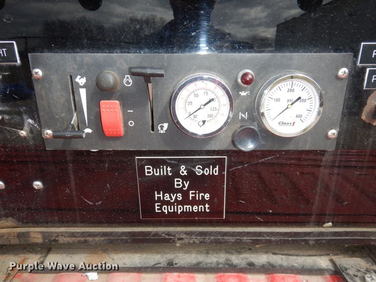 image for item DH8959 1996 Ford F350 XL  brush fire truck