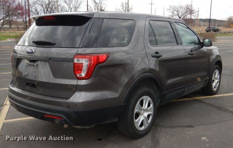 image for item DH8962 2016 Ford Explorer Police Interceptor  SUV