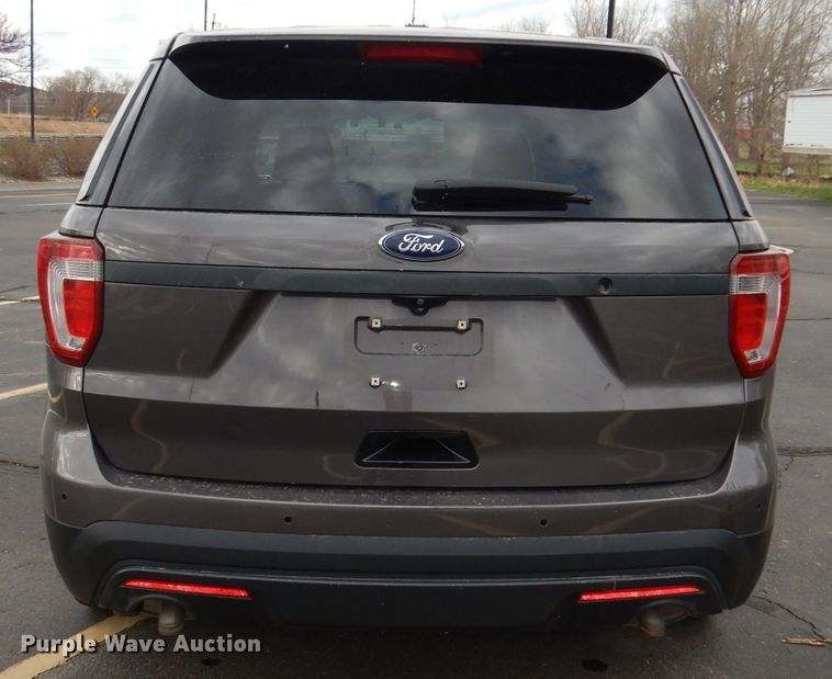 image for item DH8962 2016 Ford Explorer Police Interceptor  SUV