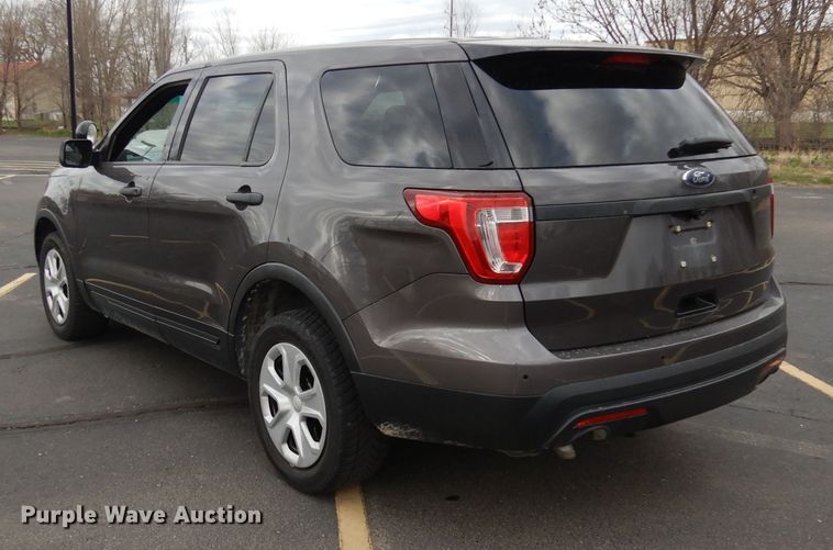 image for item DH8962 2016 Ford Explorer Police Interceptor  SUV