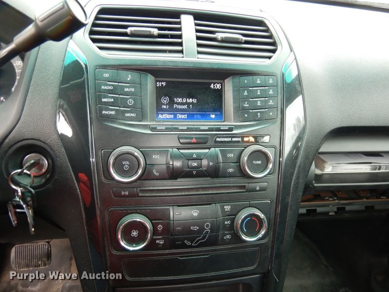 image for item DH8962 2016 Ford Explorer Police Interceptor  SUV