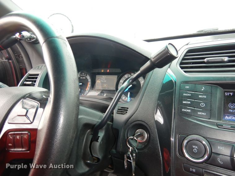 image for item DH8962 2016 Ford Explorer Police Interceptor  SUV