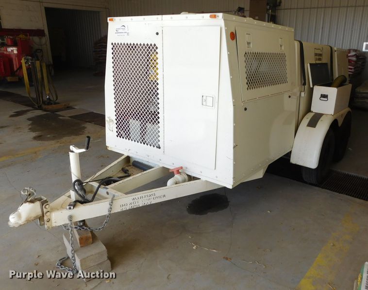 image for item DJ7642 1996 Jet 747-F  sewer rodder trailer