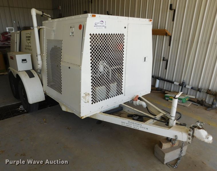 image for item DJ7642 1996 Jet 747-F  sewer rodder trailer