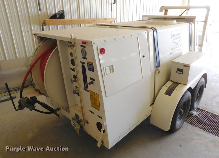 image for item DJ7642 1996 Jet 747-F  sewer rodder trailer