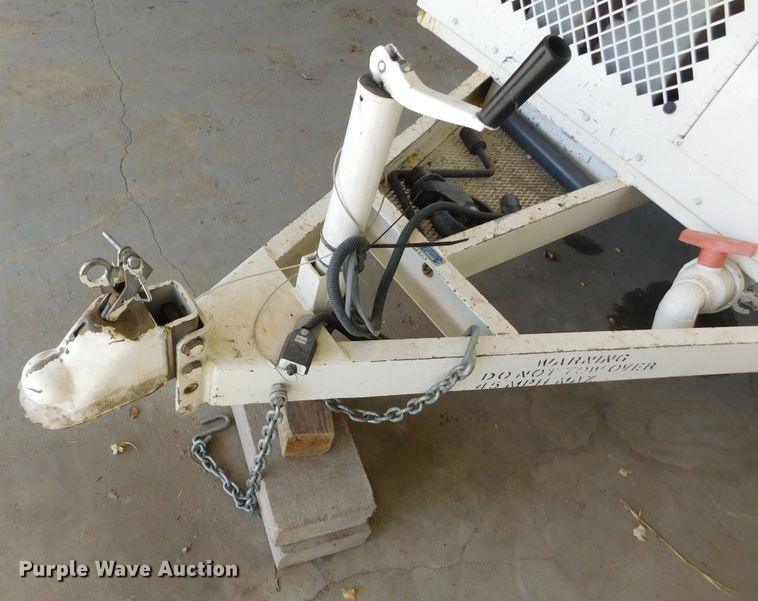 image for item DJ7642 1996 Jet 747-F  sewer rodder trailer