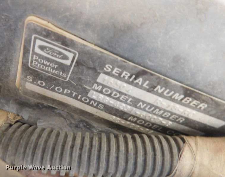 image for item DJ7642 1996 Jet 747-F  sewer rodder trailer