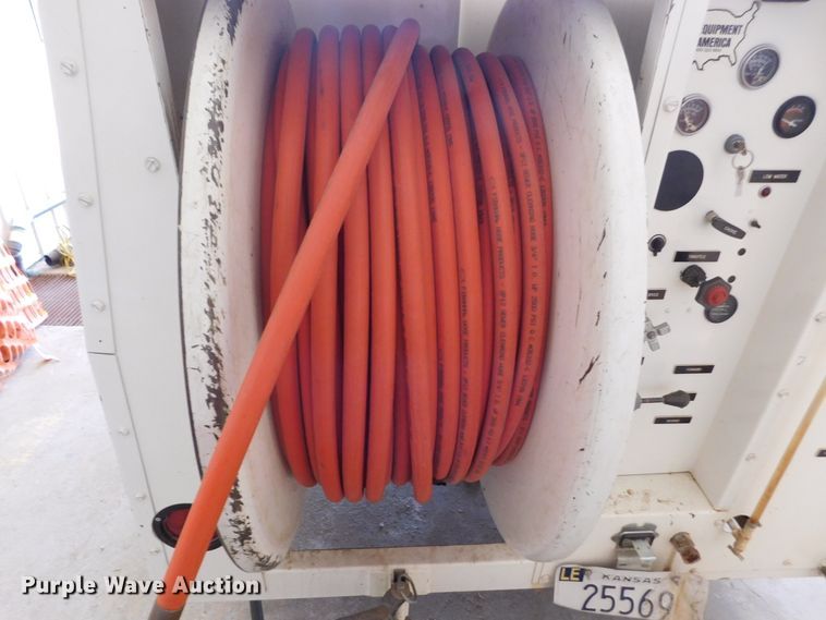 image for item DJ7642 1996 Jet 747-F  sewer rodder trailer