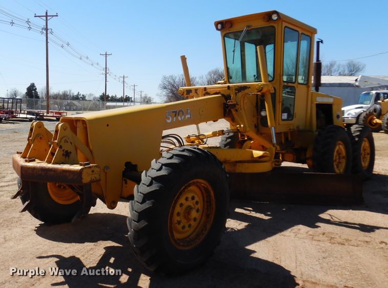 image for item DK4447 John Deere 570A  motor grader