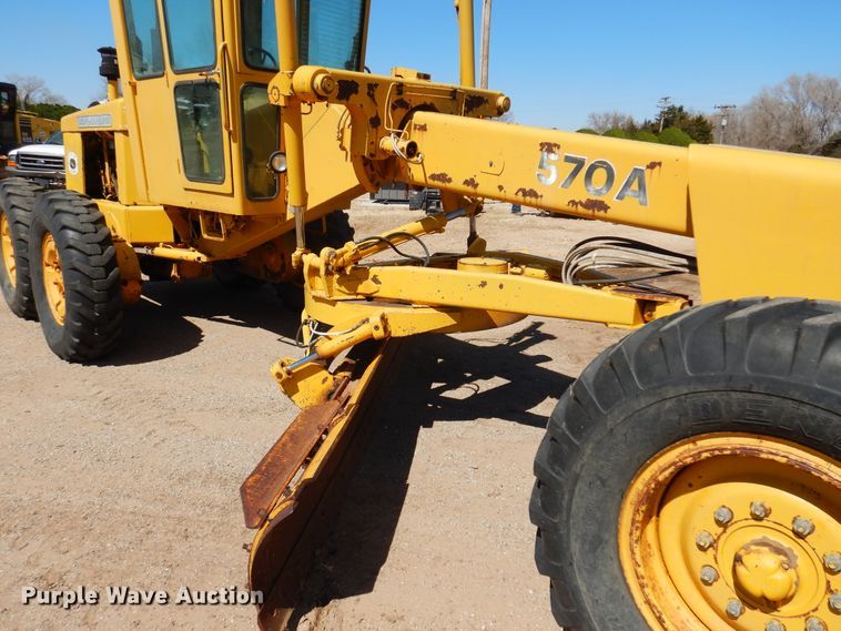 image for item DK4447 John Deere 570A  motor grader