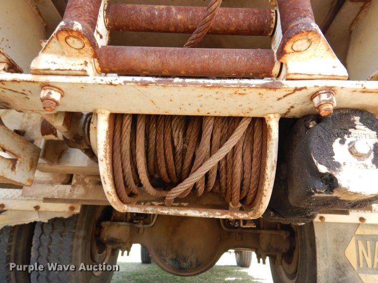 image for item DK4469 1991 Ford F800  digger derrick truck