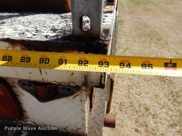 image for item DK4469 1991 Ford F800  digger derrick truck