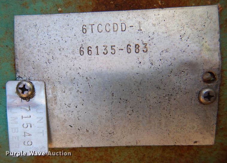 image for item DK4471 Murphy 6TCCDD-1  pump trailer