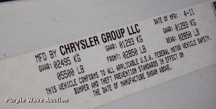 image for item DK4478 2011 Dodge Charger Police