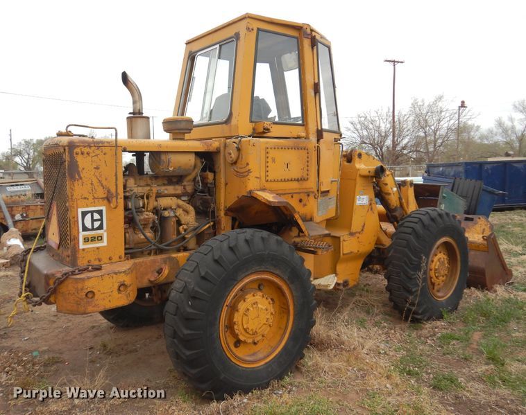 image for item DK4480 1971 Caterpillar 920  wheel loader