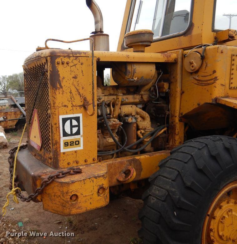 image for item DK4480 1971 Caterpillar 920  wheel loader