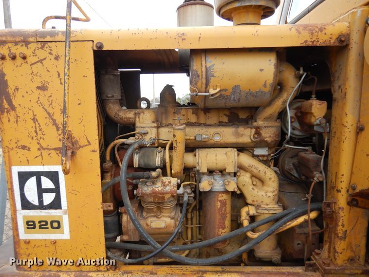 image for item DK4480 1971 Caterpillar 920  wheel loader