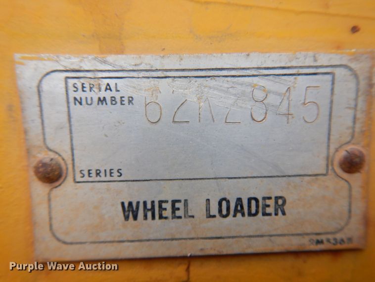 image for item DK4480 1971 Caterpillar 920  wheel loader