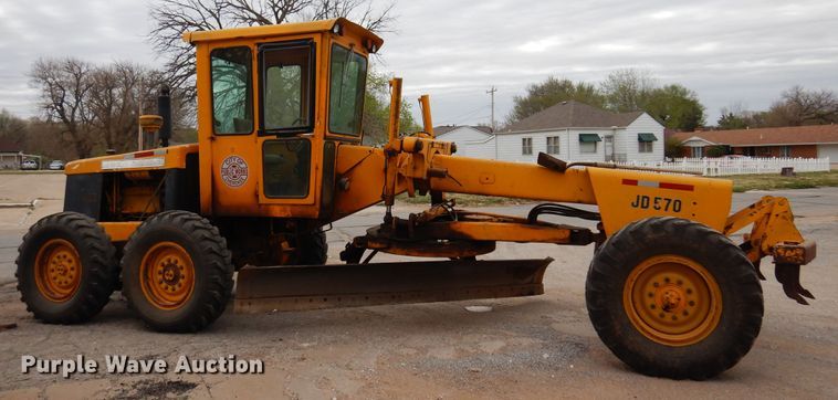 image for item DK4482 John Deere 570  motor grader