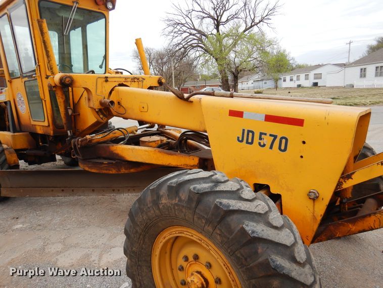 image for item DK4482 John Deere 570  motor grader