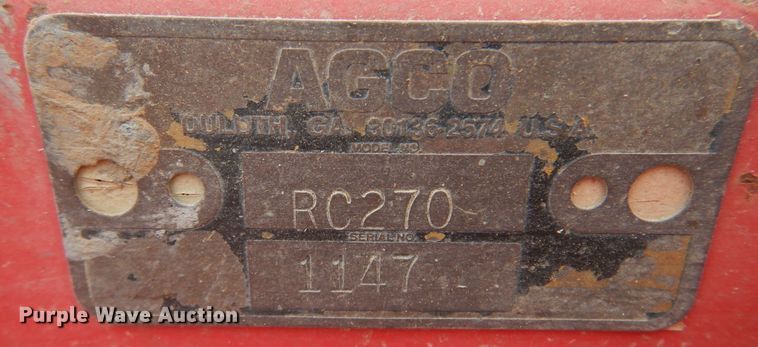 image for item DK4484 AGCO RC270  rotary mower