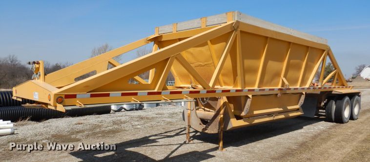 image for item DL5953 2003 Trail King  bottom dump trailer
