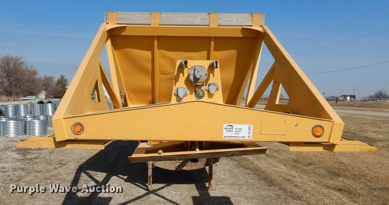 image for item DL5953 2003 Trail King  bottom dump trailer