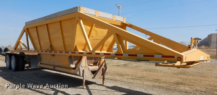 image for item DL5953 2003 Trail King  bottom dump trailer