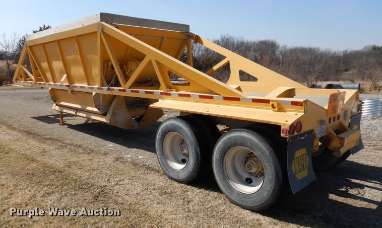 image for item DL5953 2003 Trail King  bottom dump trailer
