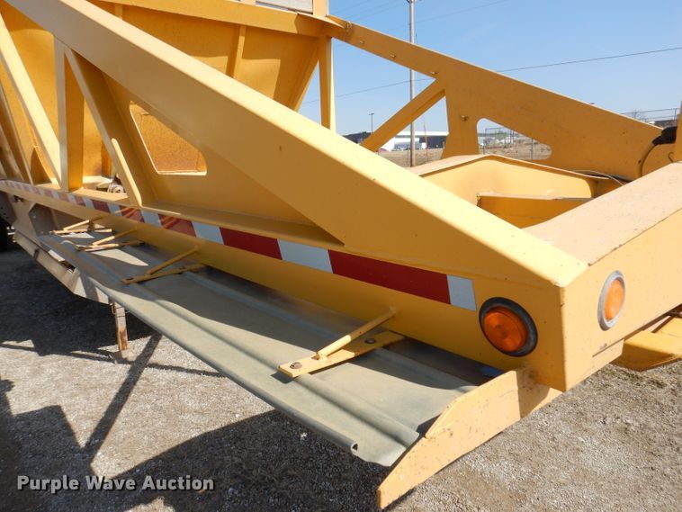 image for item DL5953 2003 Trail King  bottom dump trailer