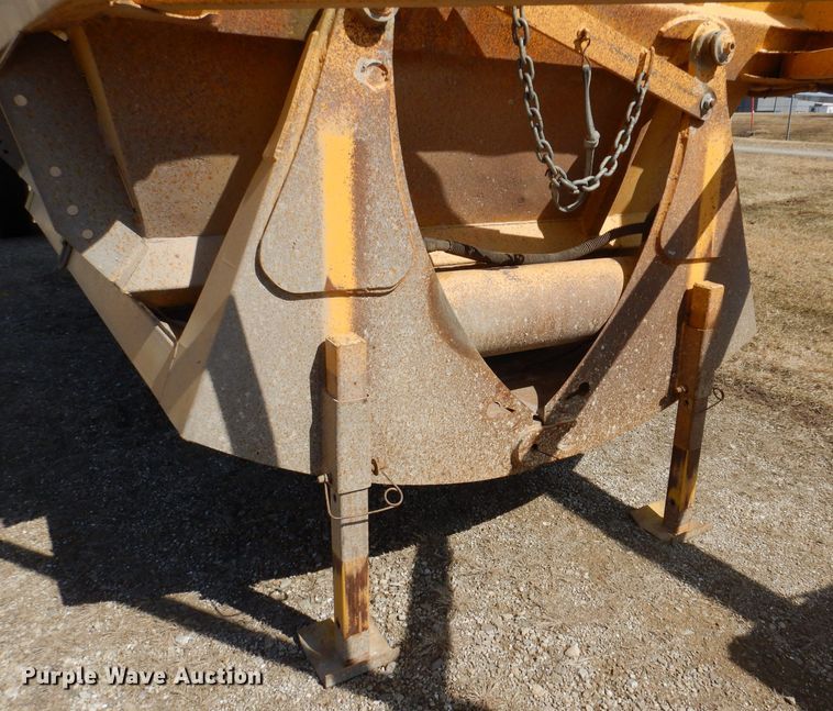 image for item DL5953 2003 Trail King  bottom dump trailer