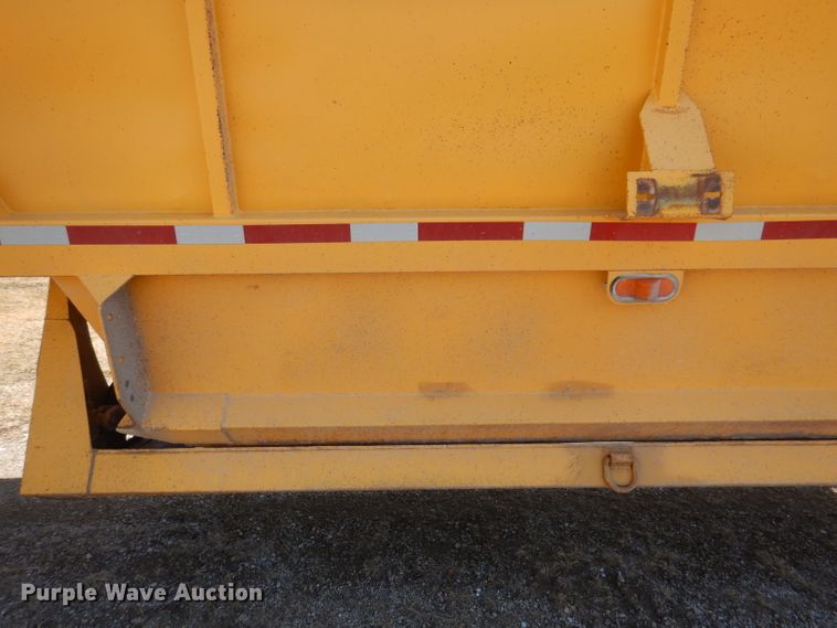image for item DL5953 2003 Trail King  bottom dump trailer