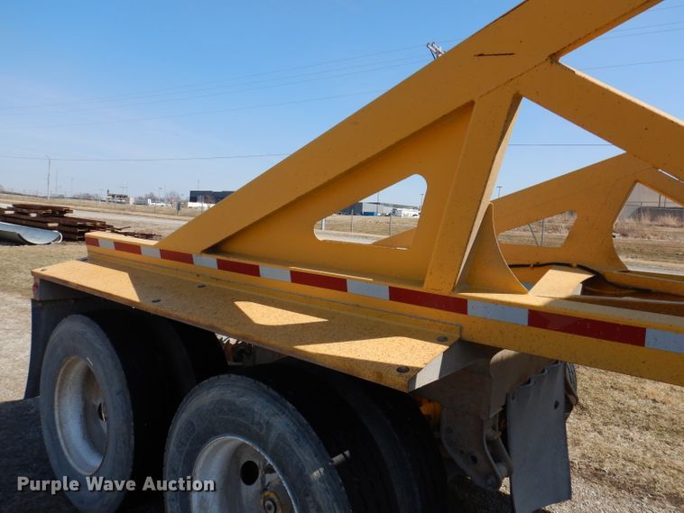 image for item DL5953 2003 Trail King  bottom dump trailer