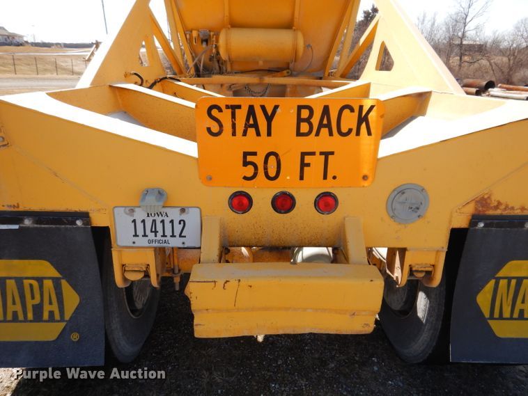 image for item DL5953 2003 Trail King  bottom dump trailer