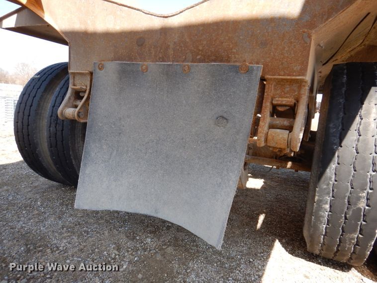 image for item DL5953 2003 Trail King  bottom dump trailer