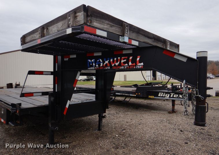 image for item DM7266 2014 Maxwell  equipment trailer