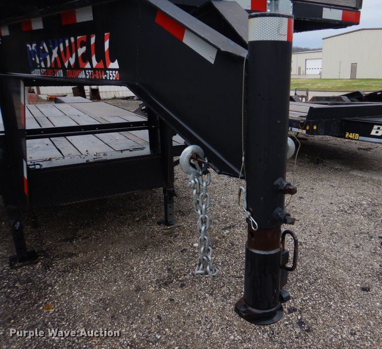 image for item DM7266 2014 Maxwell  equipment trailer