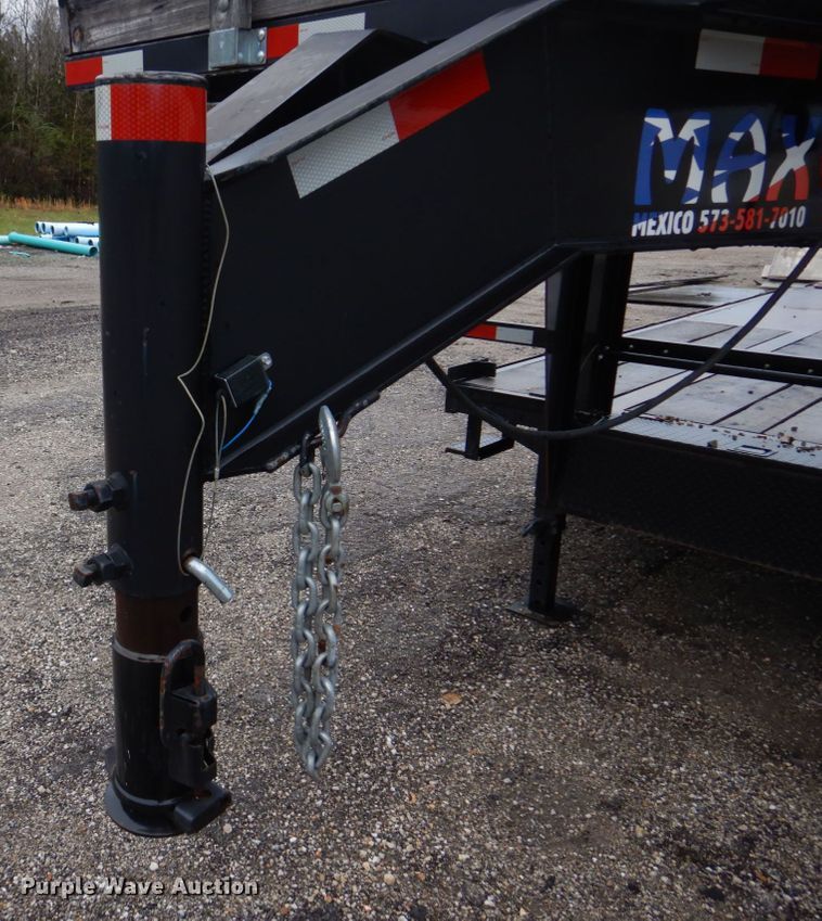 image for item DM7266 2014 Maxwell  equipment trailer