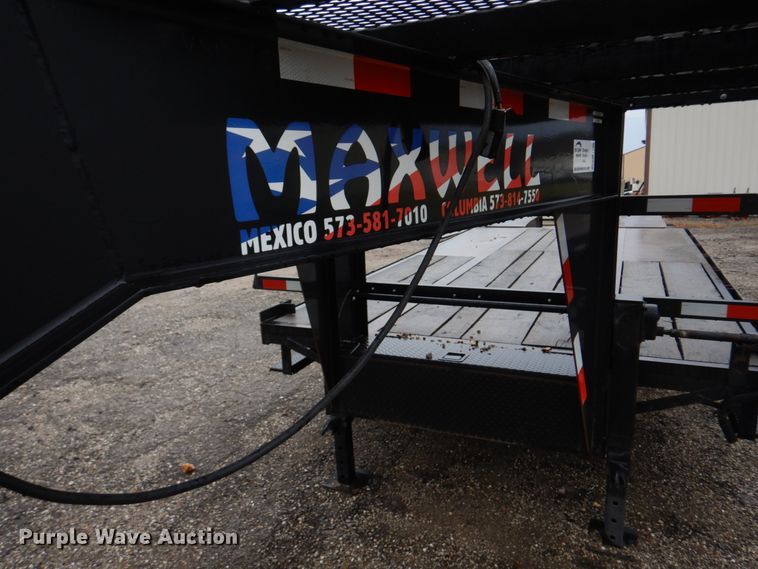 image for item DM7266 2014 Maxwell  equipment trailer