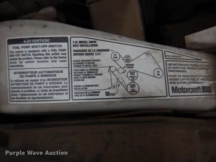 image for item DM7267 2000 Ford F550 Super Duty  flatbed truck