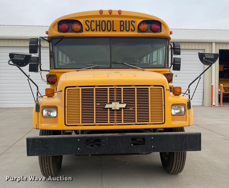 1995 Chevrolet Blue Bird school bus in Elkhart, KS | Item