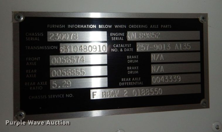 image for item DN7307 2006 Blue Bird Vision  school bus