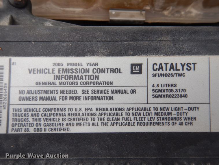 image for item DP5425 2005 Chevrolet Silverado 1500  pickup truck