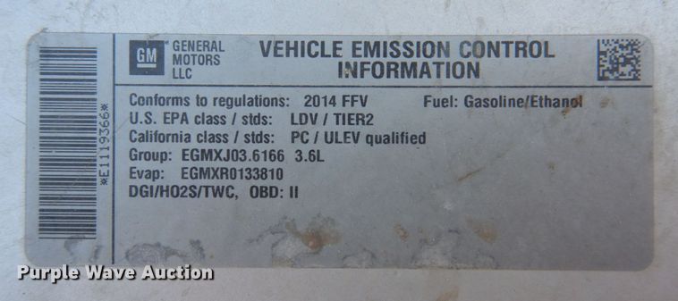 image for item DP5426 2014 Chevrolet Impala Police Cruiser