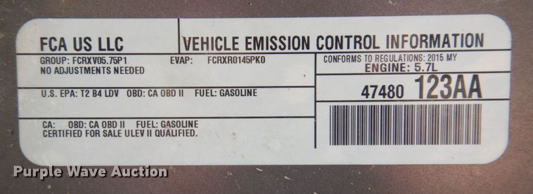 image for item DP5427 2015 Dodge Charger Police