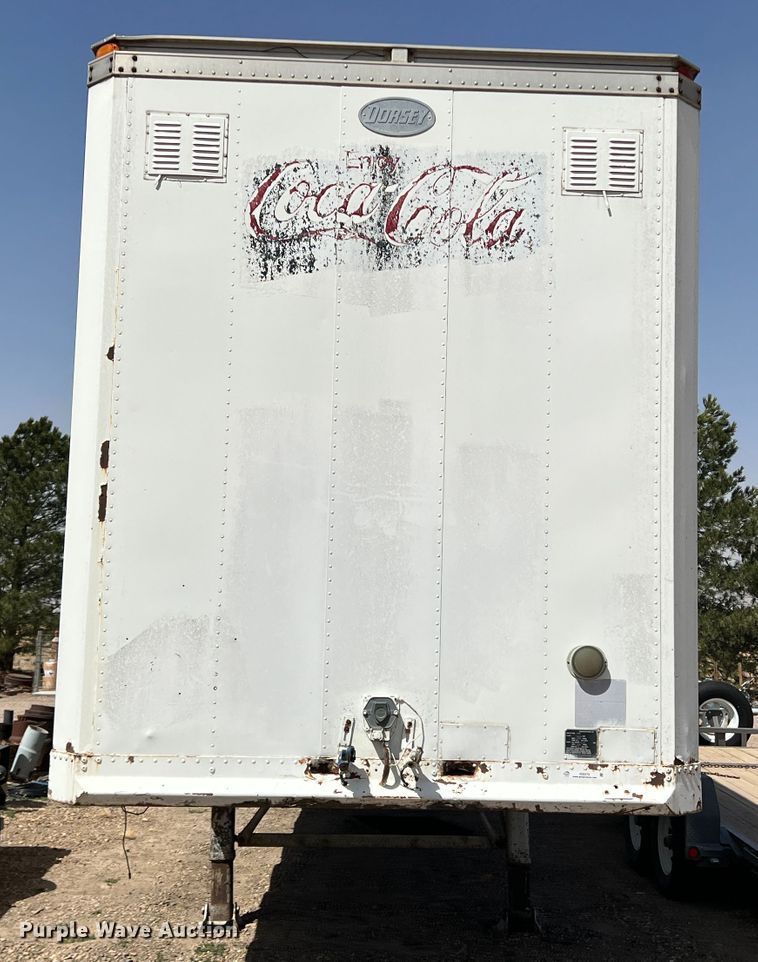 image for item IG9373 1985 Dorsey  dry van trailer