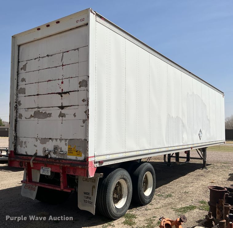 image for item IG9373 1985 Dorsey  dry van trailer
