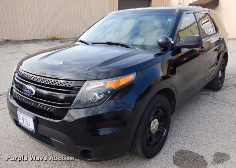 image for item IM9878 2013 Ford Explorer Police Interceptor  SUV