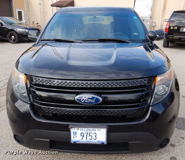image for item IM9878 2013 Ford Explorer Police Interceptor  SUV